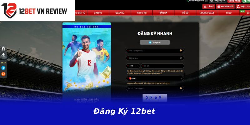 Đăng Ký 12bet