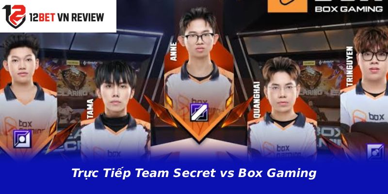 TRỰC TIẾP: TEAM SECRET vs BOX GAMING | ĐTDV MÙA XUÂN 2026