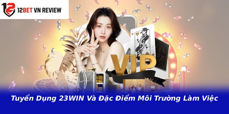 Tuyển Dụng 23WIN Và Đặc Điểm Môi Trường Làm Việc