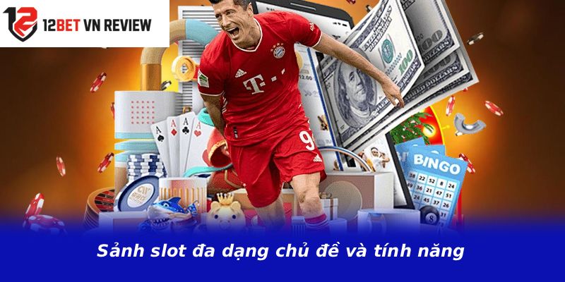 Sảnh slot đa dạng chủ đề và tính năng