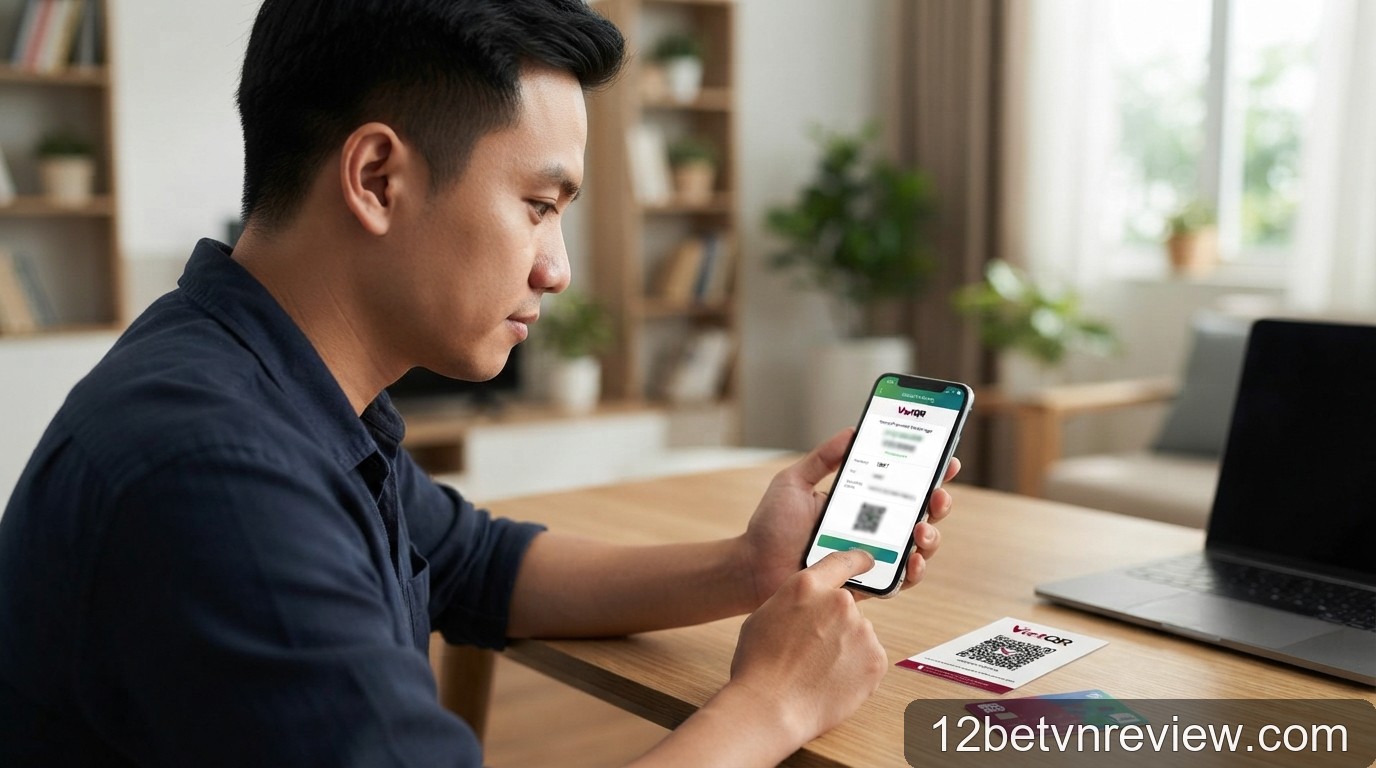 Cập nhật phương thức thanh toán 12BET 2026: Hướng dẫn sử dụng VietQR và ví điện tử an toàn - 2